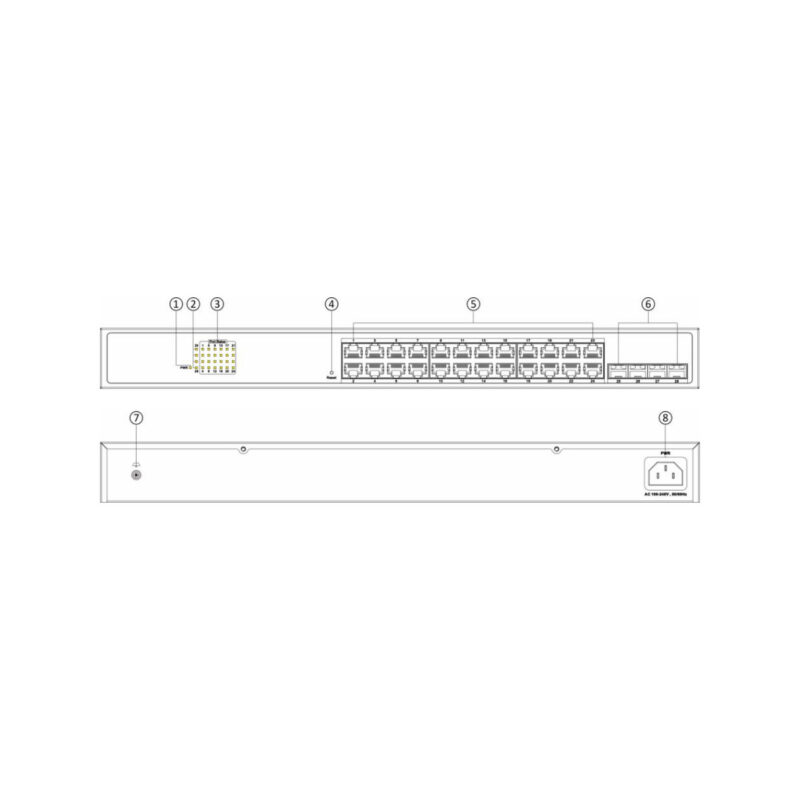 Hikvision DS-3E1528-SI-24T4F