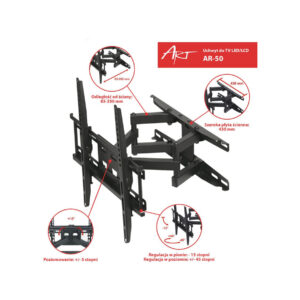 Uchwyt TV ścienny LED/LCD ART 23-60