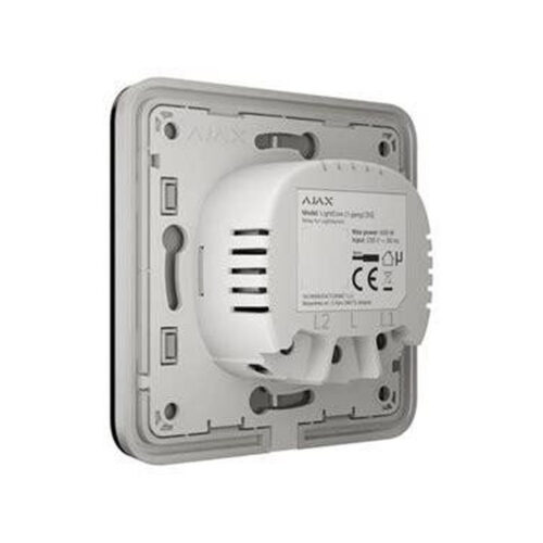 AJAX Włącznik światła LightCore (2-gang/2-way) vertical
