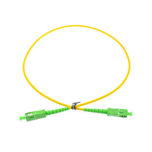 PATCHCORD ŚWIATŁOWODOWY SM 0,5M SIMPLEX 9/125, SC/APC-SC/APC G.657A1