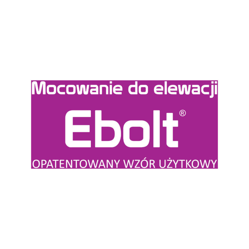 Kołek do mocowania na elewacji Ebolt 12*220 mm z gwintem wewnetrznym m5