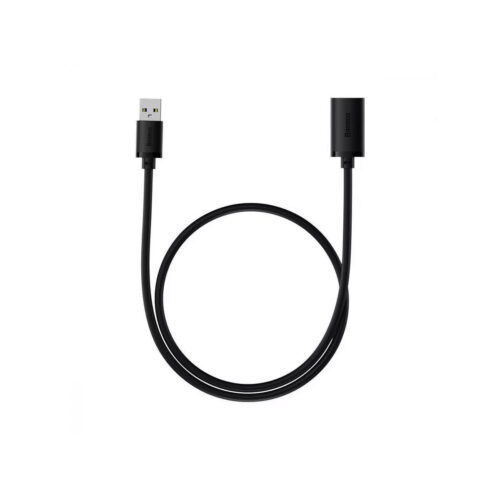 Przedłużacz kabel USB 2.0 1.5m Baseus AirJoy Series - czarny 146053 - 6932172629878