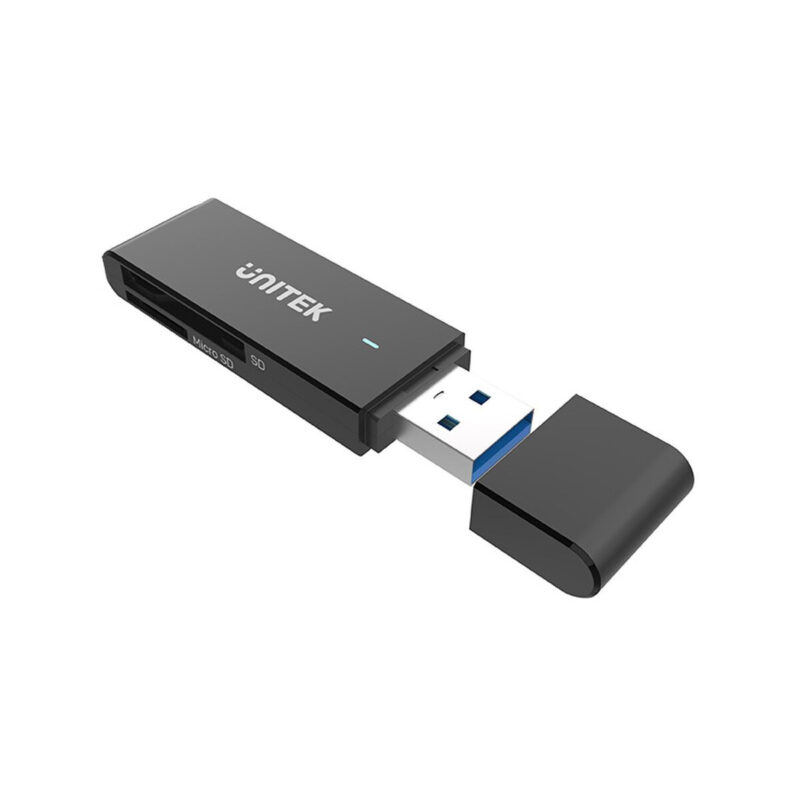 Czytnik kart Unitek Y-9327A SD i microSD USB-A