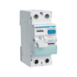 HAGER RCCB Wyłącznik różnicowoprądowy 1P+N 25A 30mA 6kA A CDA225J