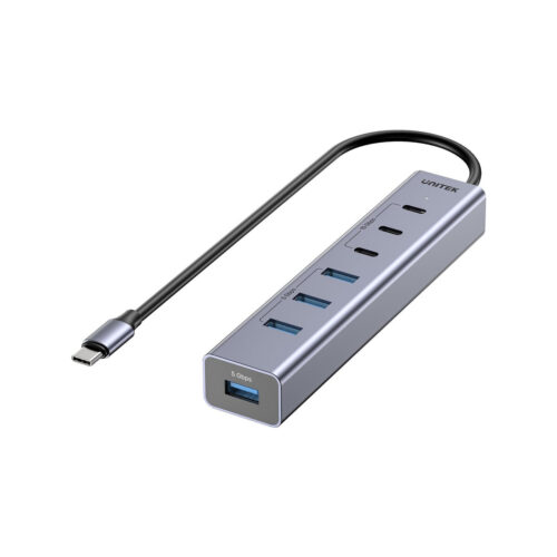 Unitek Aktywny Hub USB-C 3x USB-C 10Gbps 4x USB-A