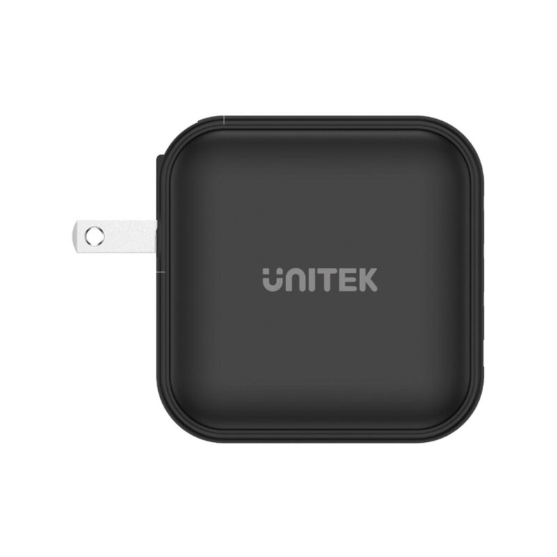 Ładowarka sieciowa Unitek GaN 4 porty, PD 100W QC3.0 czarna