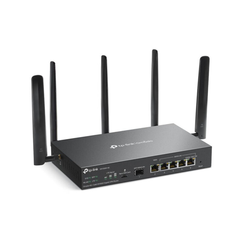 ROUTER TP-LINK 4G LTE Cat6 Omada AX3000 (ER706W-4G)