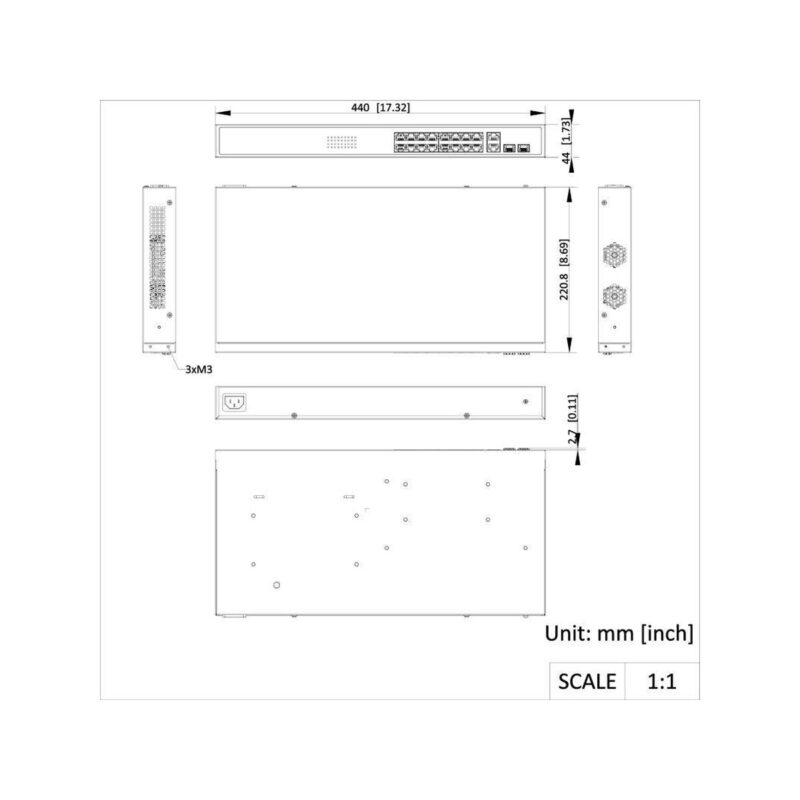 89570f2a705dfb74fdf5988ea6b6b562_original SWITCH POE HIKVISION DS-3E1318P-EI(B) LinkVu