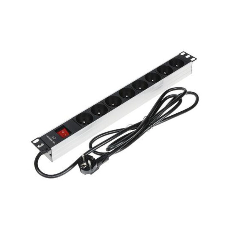 Listwa zasilająca 8 gniazd PD-8/RACK