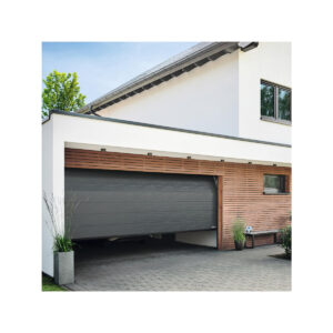 Brama garażowa segmentowa Renomatic/Hormann z napędem ProLift500-2 i szyną FS30 - przetłoczenia M Planar. Wymiar 2500x2125mm.