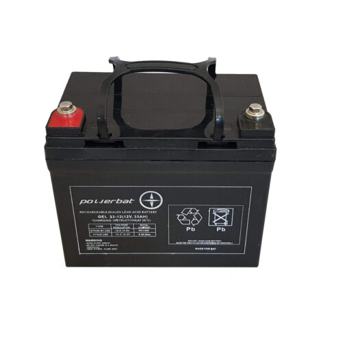 Akumulator PowerBat CBE 12V 33Ah Deep Cycle Gel