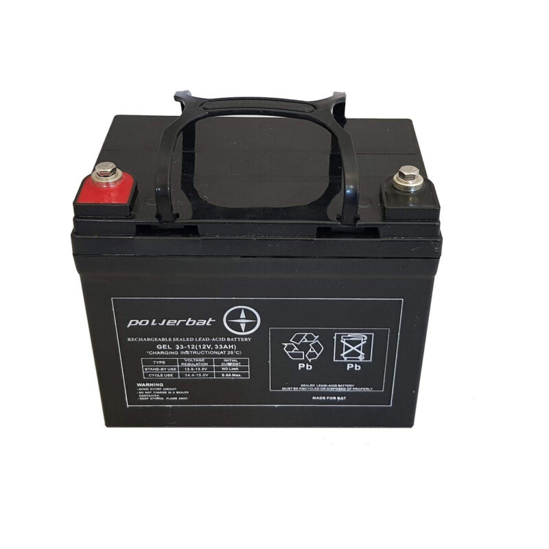 Akumulator PowerBat CBE 12V 33Ah Deep Cycle Gel