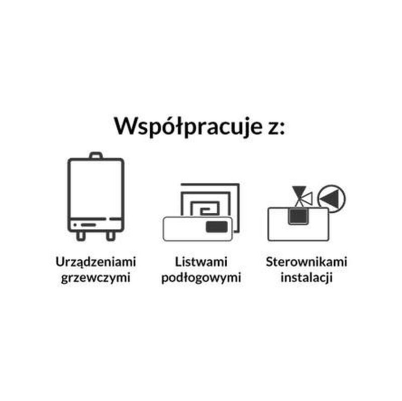 Przewodowy dwustanowy regulator pokojowy czarny ST-292v3 Tech sterowniki