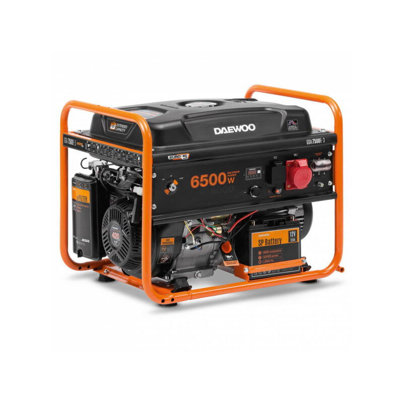 AGREGAT PRĄDOTWÓRCZY DAEWOO GDA 7500E-3 6.5kW