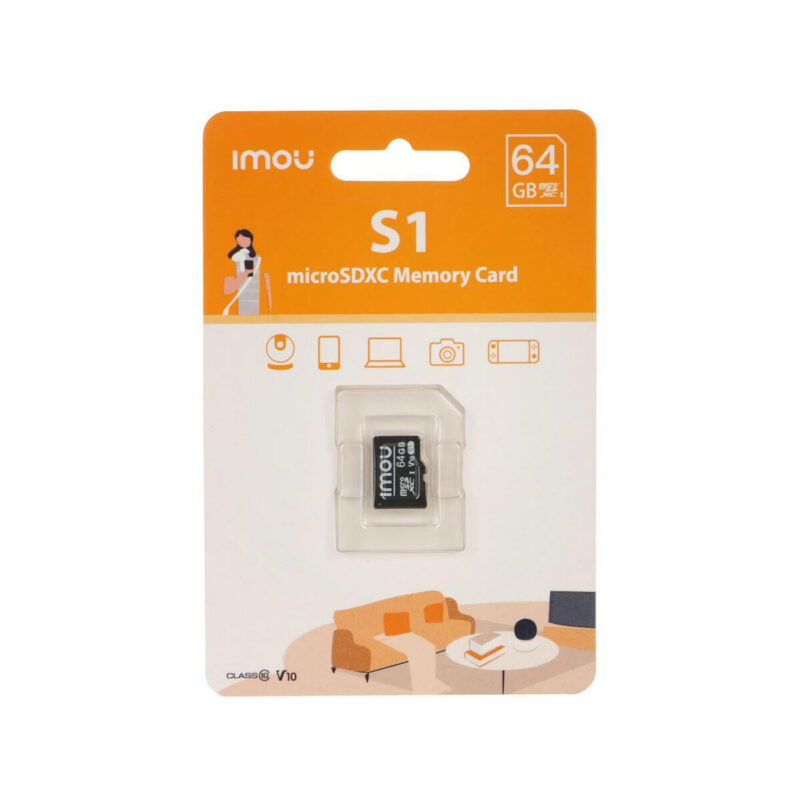Karta pamięci microSD IMOU ST2-64-S1 64GB