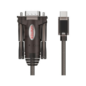 Adapter Unitek Y-1105K USB-C 1x RS-232