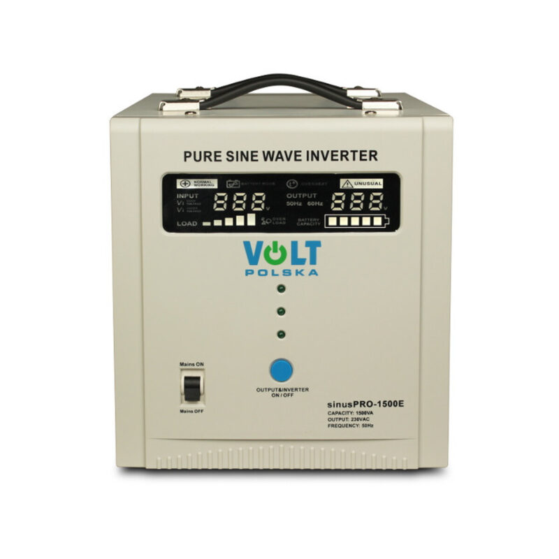 PRZETWORNICA VOLT POLSKA SINUSPRO-1500E 12V 1050/1500W