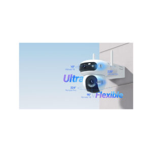 Kamera IP Ezviz HB90X Dual 4G Wi-Fi Kit 4MP+4MP z panelem solarnym 8W