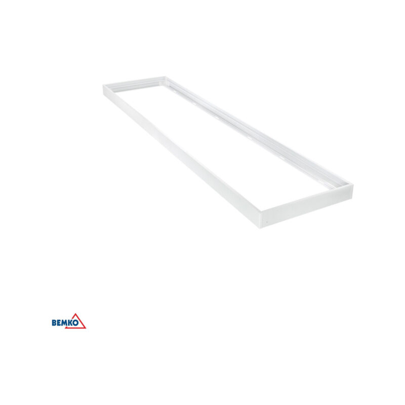 Ramka montażowa do panelu LED 30x120 czarna ECO