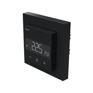 Termostat Heatit WiFi6 Black Matt Wi-Fi Thermostat 3600W 16A