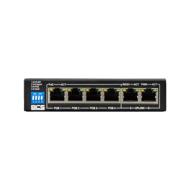Switch PoE BCS BASIC BCS-B-SP04G02G