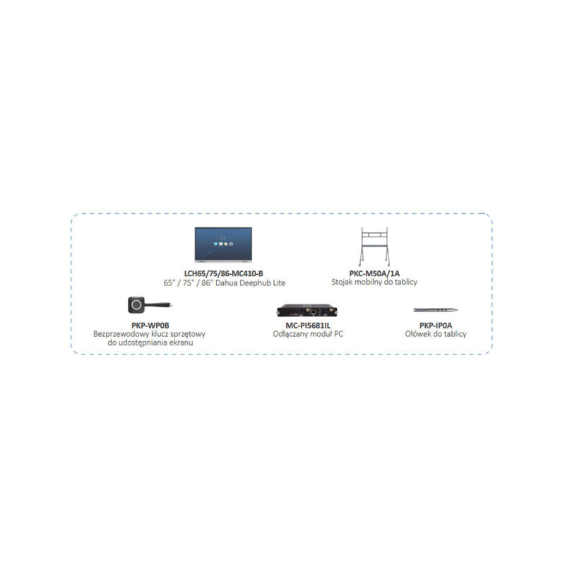 MONITOR TABLICA INTERAKTYWNA DAHUA LCH75-MC410-B