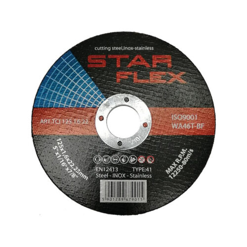 Tarcza tnąca Star Flex T41-125-1,6 WA46T-BF-INOX TCI1251622