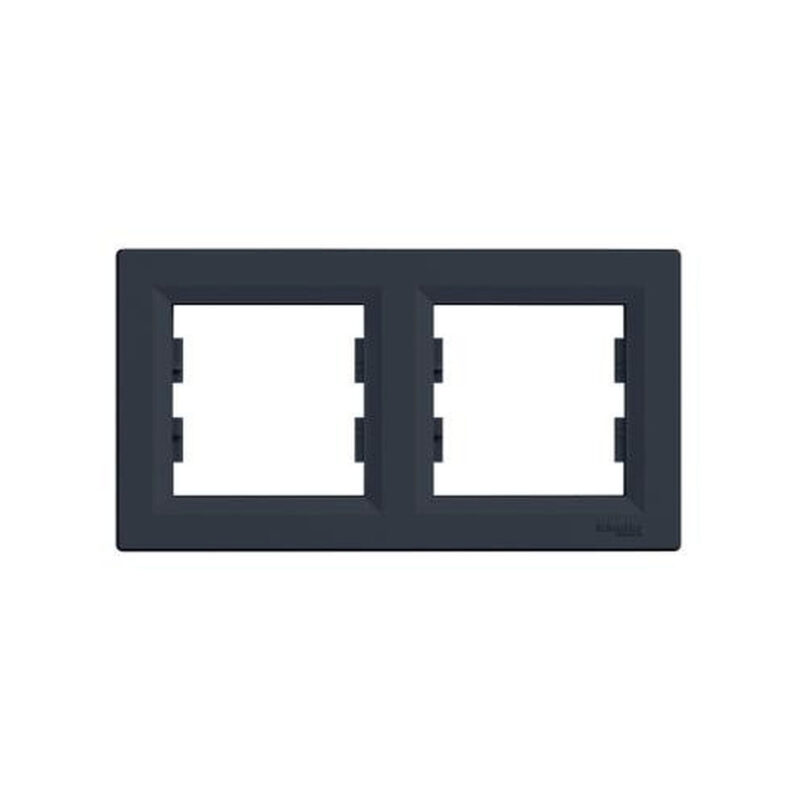 Ramka podwójna 2-krotna Schneider Asfora EPH5800271 antracyt