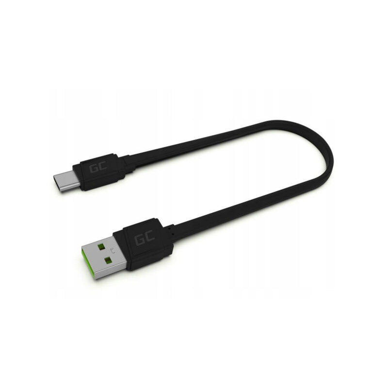 KABEL USB-A / USB-C Green Cell Matte 25cm ULTRA CHARGE QUICK CHARGE 3.0 KABGC03
