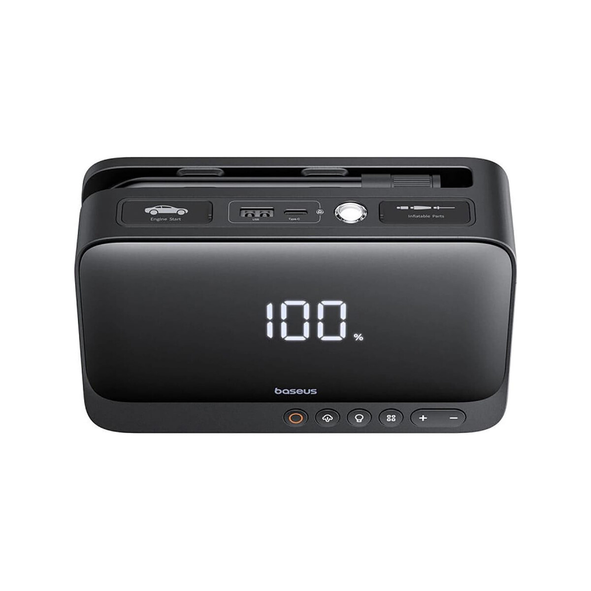POWERBANK BOOSTER Baseus Super Energy Jump Starter BS-CH013 6000mAh 600A Z LATARKĄ I KOMPRESOREM