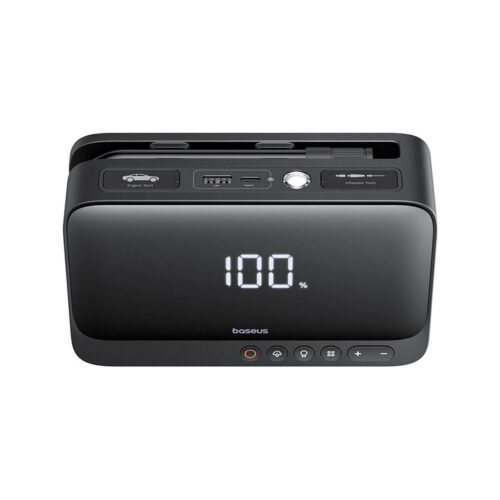 POWERBANK BOOSTER Baseus Super Energy Jump Starter BS-CH013 6000mAh 600A Z LATARKĄ I KOMPRESOREM