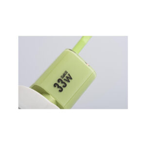 8d00c348c9222dcdb524789900427468_original ŁADOWARKA SIECIOWA Forcell F-Energy GaN III VT-41 33 W 1x USB-C 1x USB-A PD 3.0 QC 4.0 ZIELONA