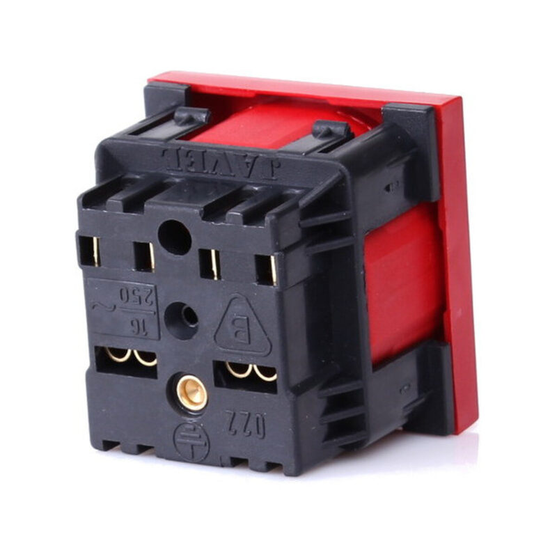 Gniazdo 1M elektryczne pojedyncze + blokada