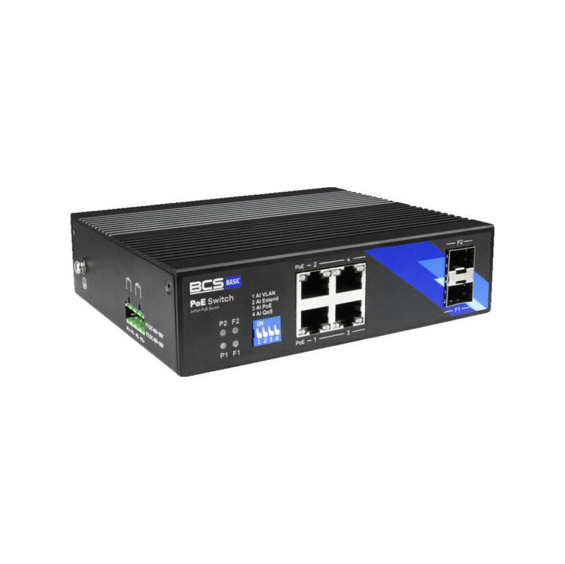 Switch PoE BCS BASIC BCS-B-ISP04G-2SFP