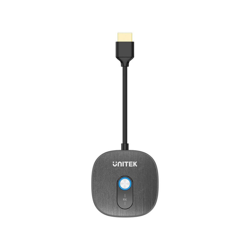 Unitek Dodatkowy odbiornik bezprzewodowy HDMI do nadajnika V1711A, czarny