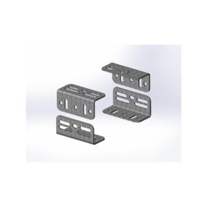 Uniwersalna podstawa pod napędy przesuwne/zestaw 4 kątowników ASM150