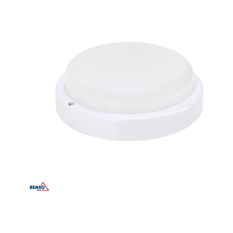 Oprawa LED KANLO okrągła 12W 4000K 1150LM IP54 biała CZ. MIKR.