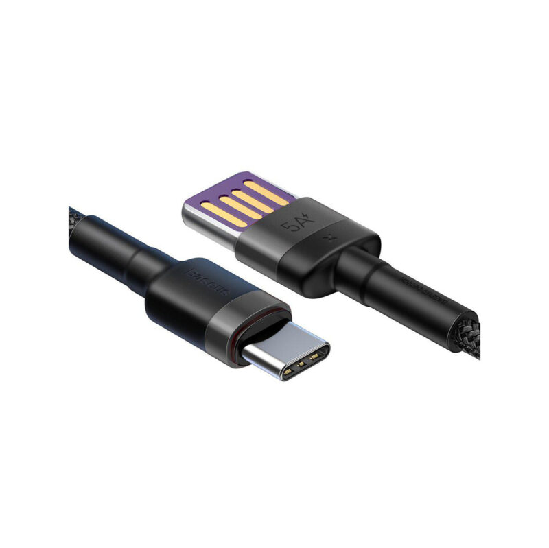 KABEL USB-A / USB-C Baseus Cafule CATKLF-PG1 100cm SuperCharge 40W 5A QC 3.0 W OPLOCIE