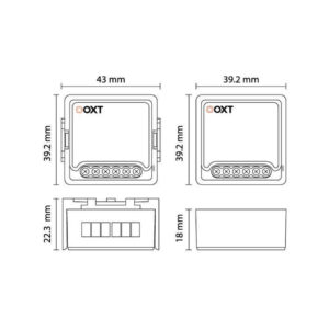 Moduł OXT mini ściemniacz 1 obwód ZigBee TUYA T265