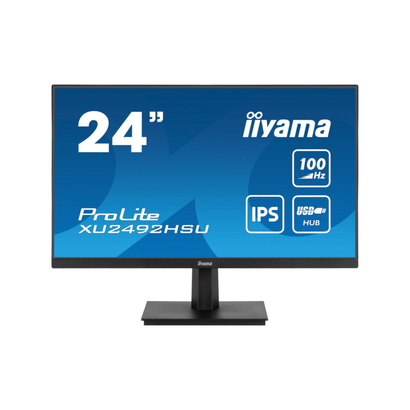 Monitor LED IIYAMA XU2492HSU-B6 24 cale Ultra Slim IPS USB