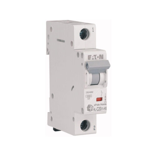 EATON WYŁĄCZNIK NADPRĄDOWY C 20A 1P 1M 6KA HN-C20/1