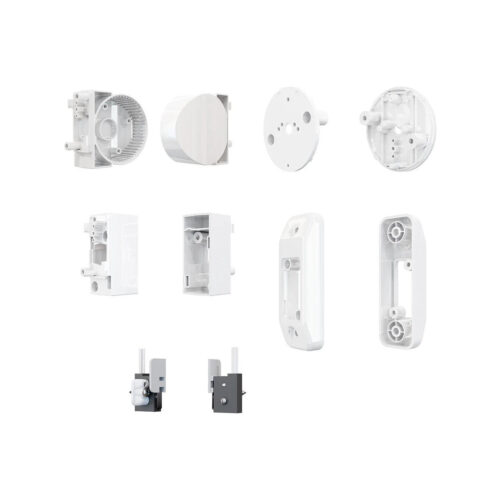 SATEL Uchwyt dystansowy sufitowo-ścienny do czujek zewnętrznych typu AGATE/AOCD-260 (kolor biały, w komplecie: BRACKET E-1, E-2A, 4xE-3, E-4, E-6)