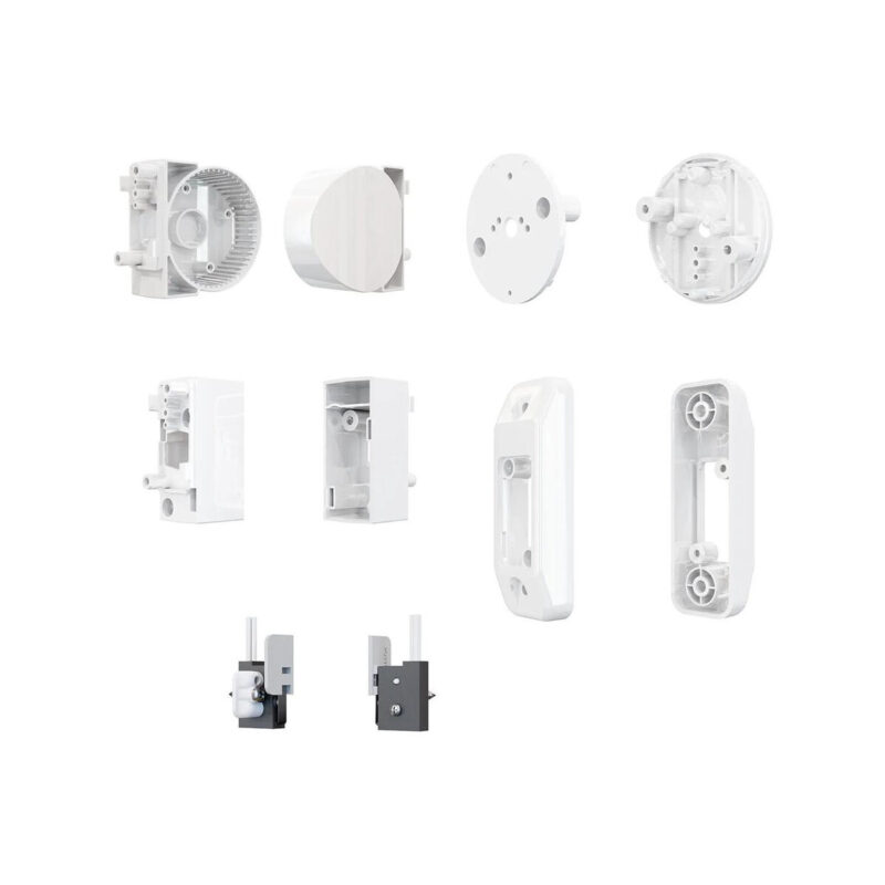 SATEL Uchwyt dystansowy sufitowo-ścienny do czujek zewnętrznych typu AGATE/AOCD-260 (kolor biały, w komplecie: BRACKET E-1, E-2A, 4xE-3, E-4, E-6)