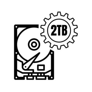 Dopłata do dysku zestaw monitoringu z 1TB na 2TB (SKU: 39367)