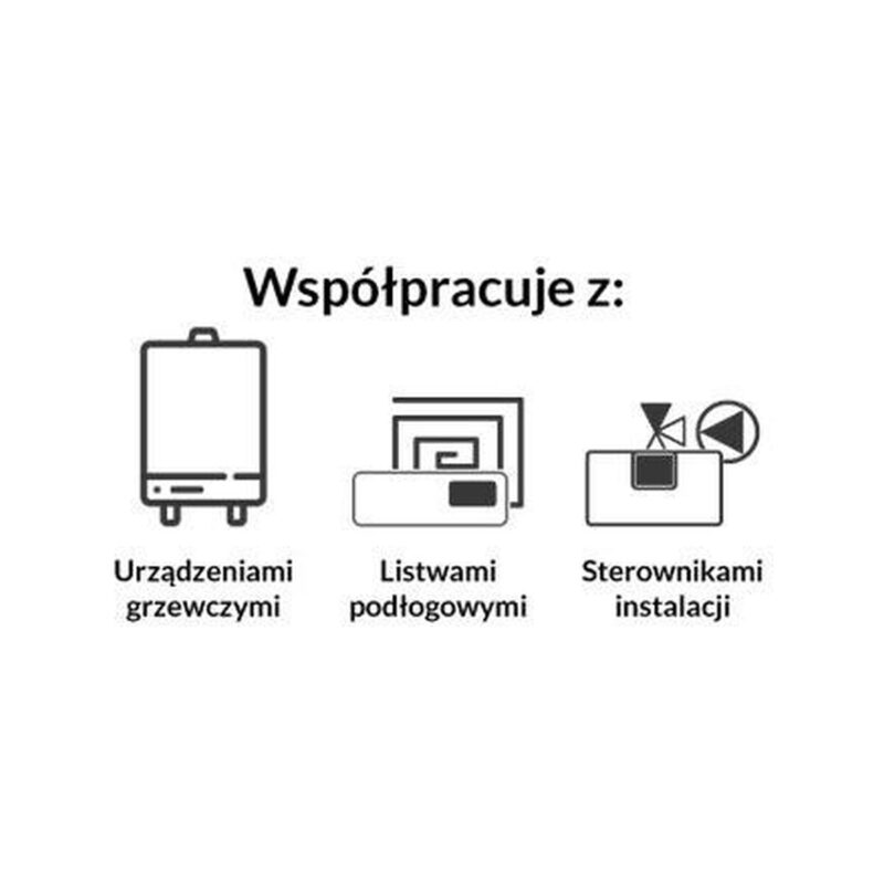 Bezprzewodowy dwustanowy regulator pokojowy biały ST-294v2 Tech sterowniki