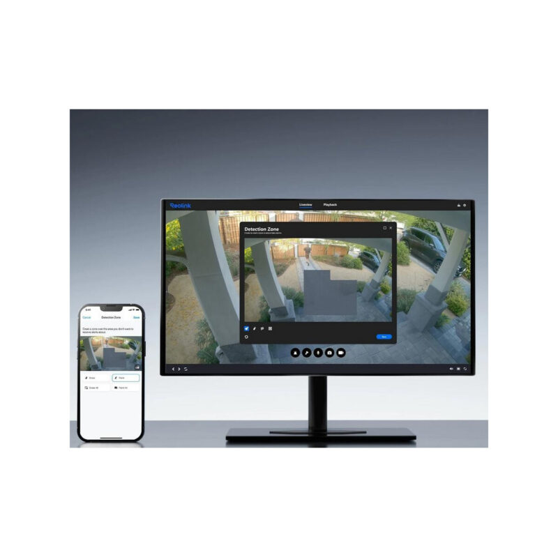 Kamera IP Reolink P330 8Mpix POE P2P IR 30m biała