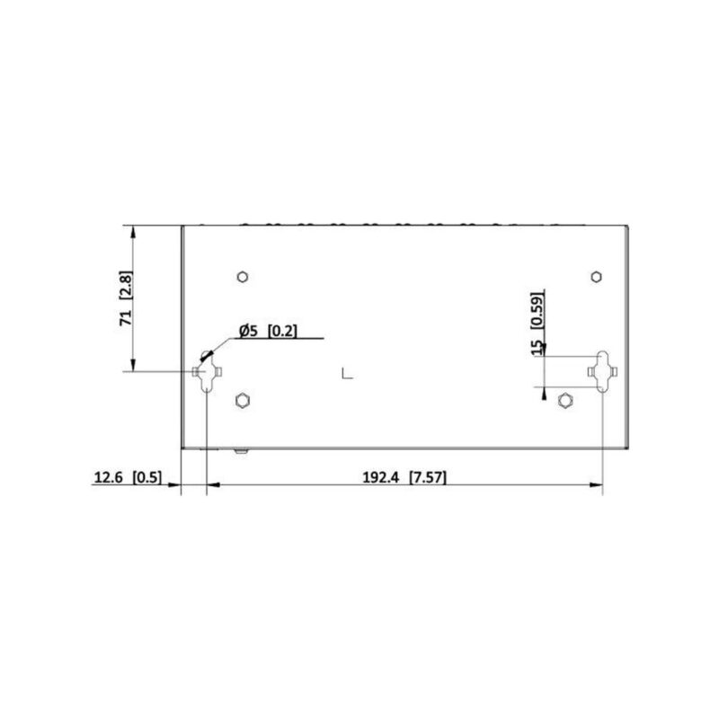 Switch Hikvision DS-3E1510P-EI/M-8P2F