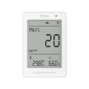 Miernik jakości powietrza WiFi LCD Sonoff AirGuard PM2.5 SAWF-07P