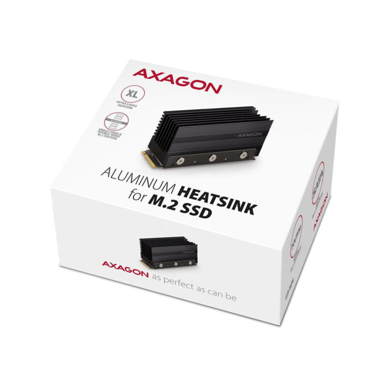 Radiator Axagon do dysków M.2 SSD CLR-M2XL chłodnica aliminiowa
