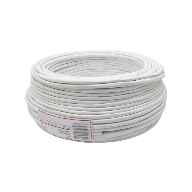 PRZEWÓD ALARMOWY DOMOFONOWY YTDY 12X0,5 - 100M; 5633K